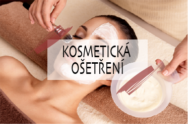 Kosmetická ošetření salonu Kosmetika Zuzana Kedroňová