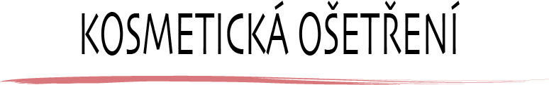 Kosmetická ošetření